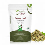 Senna Leaf Cut & Sifted (Cassia angustifolia) - Herbal Tea | Kosher & USDA Certified | Vegan, Non-GMO & Gluten Free | Tested for Heavy Metal | 100% Raw from India