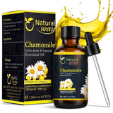 Natural Way Chamomile Essential Oil | Premium Grade Essential Oils for Hair Care, Oil for Skin, Aromatherapy, & Diffuser | Essential Oil for Skin Tag Remover, Massage Oil & Humidifier Use | 4 Fl Oz (120 mL)