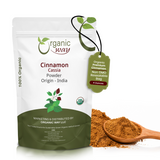 Premium Cinnamon Cassia Powder (Cinnamomum cassia) - Adds Flavour & Aroma | Kosher Certified | Vegan | Raw, Non GMO & Gluten Free | USDA Certified | Origin - India