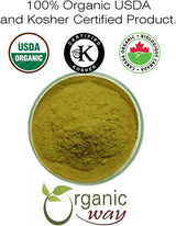 Dandelion Leaf Powder - Herbal Tea (Taraxacum officinale) - European Wild-Harvest | Kosher Certified | Non GMO & Gluten Free | USDA Certified | Origin - Albania