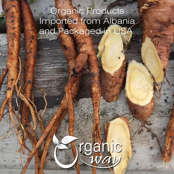 Yellow Dock Herb Cut and Sifted - European Wild-Harvest | Kosher Certified | Vegan, Non GMO & Gluten Free | USDA Certified | Origin - Albania