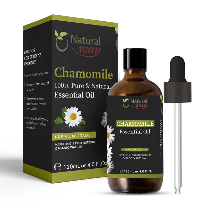 Natural Way Chamomile Essential oil 4 Fl Oz (120 ml)