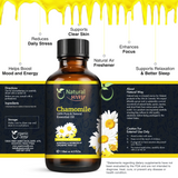 Natural Way Chamomile Essential Oil | Premium Grade Essential Oils for Hair Care, Oil for Skin, Aromatherapy, & Diffuser | Essential Oil for Skin Tag Remover, Massage Oil & Humidifier Use | 4 Fl Oz (120 mL)