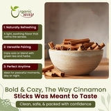 True Ceylon Cinnamon Sticks (Cinnamomum Verum) - Kosher Certified | Raw, Vegan, Non GMO & Gluten Free | USDA Certified | Origin - Sri Lanka