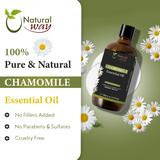 Natural Way Chamomile Essential Oil | Premium Grade Essential Oils for Hair Care, Oil for Skin, Aromatherapy, & Diffuser | Essential Oil for Skin Tag Remover, Massage Oil & Humidifier Use | 4 Fl Oz (120 mL)