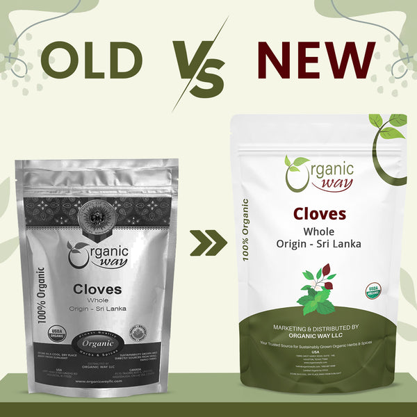 Hand Selected Cloves Whole (Syzygium aromaticum) - Adds Flavour & Aroma | Kosher Certified | Raw, Non GMO & Gluten Free | USDA Certified | Origin - Premium Grade from Sri Lanka