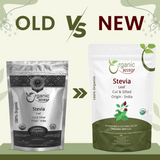 Stevia Leaf Cut & Sifted (Stevia Rebaudiana) - Kosher & USDA Certified | Non-GMO & Gluten Free | Natural Sweetener | 100% Raw from India