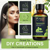Spearmint Essential Oil for Diffusers | Natural Aroma Oil for Home Fragrance, Humidifier & DIY Candle Making, Long Lasting Scent for Office, Bedroom & Soothing Scent 4 Fl Oz (120 mL)