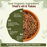 Valerian Root Cut & Sifted (Valeriana Officinalis) - Herbal Tea | European Wild-Harvest | Kosher & USDA Certified | Vegan, Non-GMO & Gluten Free | 100% Raw from Albania