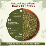 Natural Peppermint Leaf Cut & Sifted (Mentha and piperita) | Herbal Tea - European Wild-Harvest | Kosher Certified | Raw, Vegan, Non GMO & Gluten Free | Origin - Albania