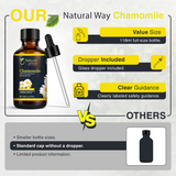 Natural Way Chamomile Essential Oil | Premium Grade Essential Oils for Hair Care, Oil for Skin, Aromatherapy, & Diffuser | Essential Oil for Skin Tag Remover, Massage Oil & Humidifier Use | 4 Fl Oz (120 mL)