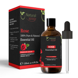 Natural way Rose Essential Oil 4 Fl Oz (120 ml)