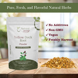 Natural Dried Yellow Dock Root Powder