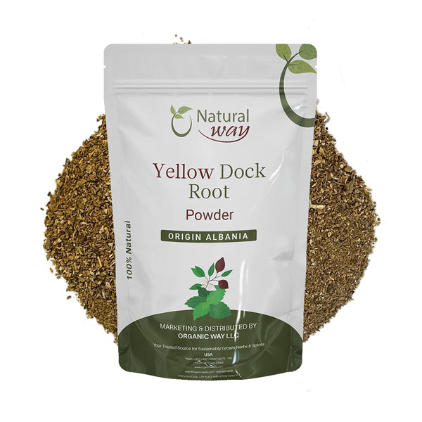 Natural Dried Yellow Dock Root Powder