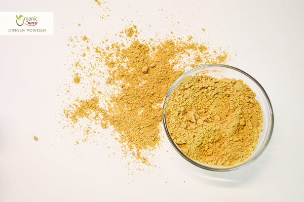 Ginger Root Powder (Zingiber officinale Roscoe) Herbal Tea - Kosher & USDA Certified | Non-GMO & Gluten Free | Carefully Lab Tested | Resealable Bag | 100% Raw from India