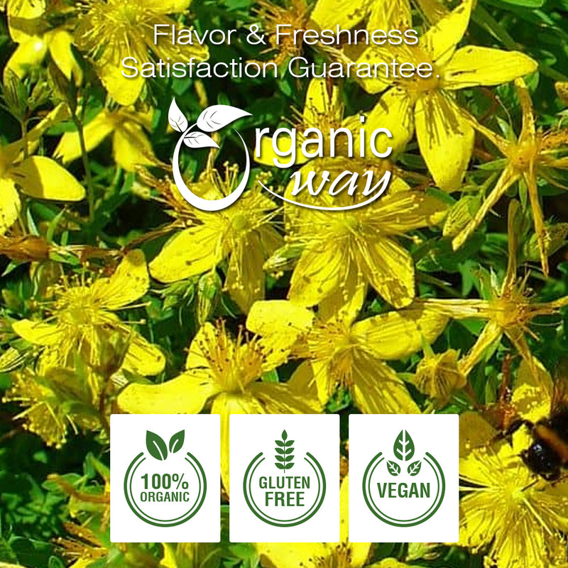 St John's Wort (Cut & Sifted), European Wild Harvest