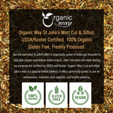 St John's Wort (Cut & Sifted), European Wild Harvest